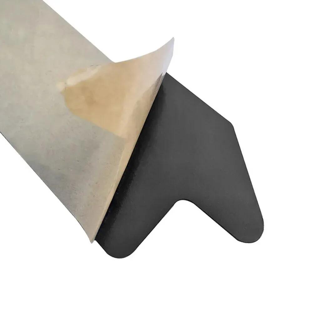 Ochrana rámu kola silikonová samolepicí 220×53 mm černá 4/6