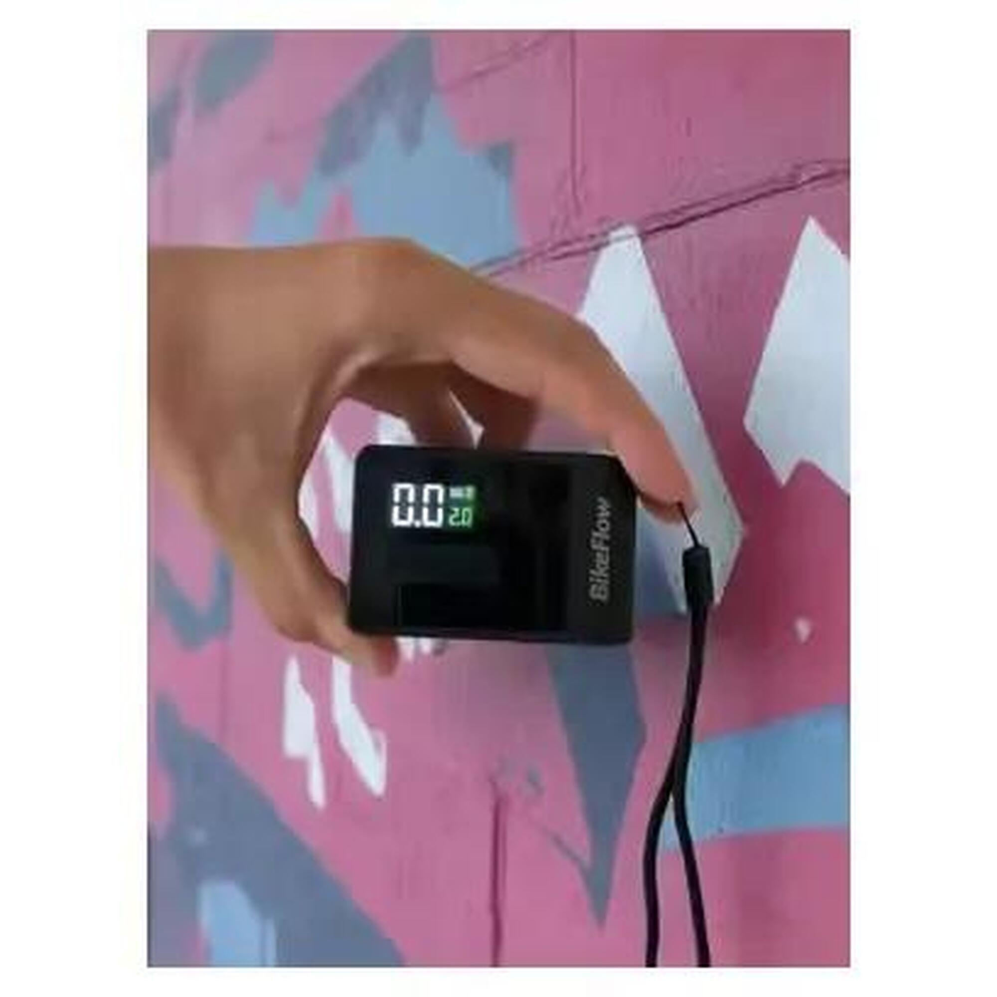 Mini pompă/compresor electric portabil pentru bicicletă 120 PSI