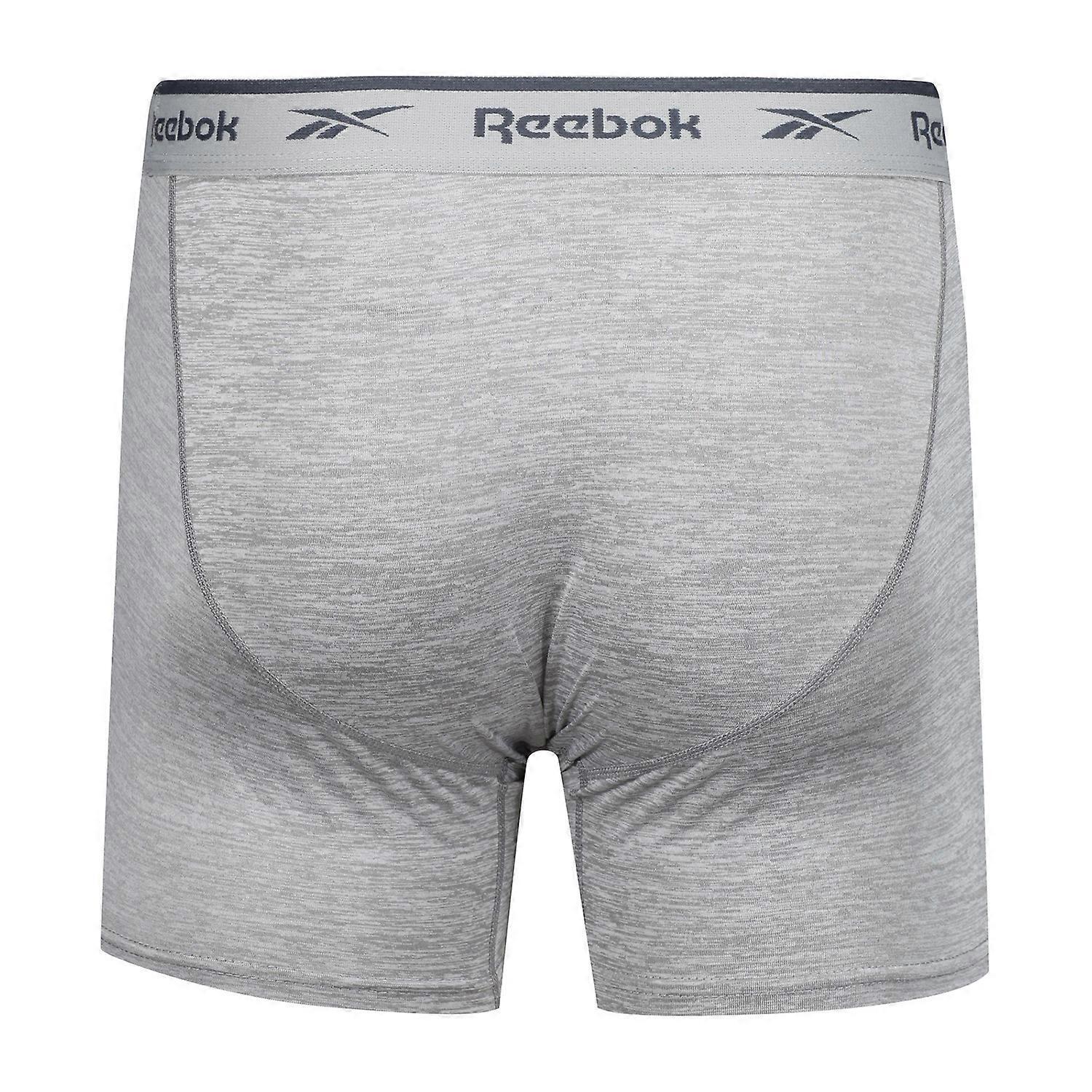 Heren Ainslie Sports Boxershorts (Set van 3) (Zwart/Wit/Grijs Marl) 3/4