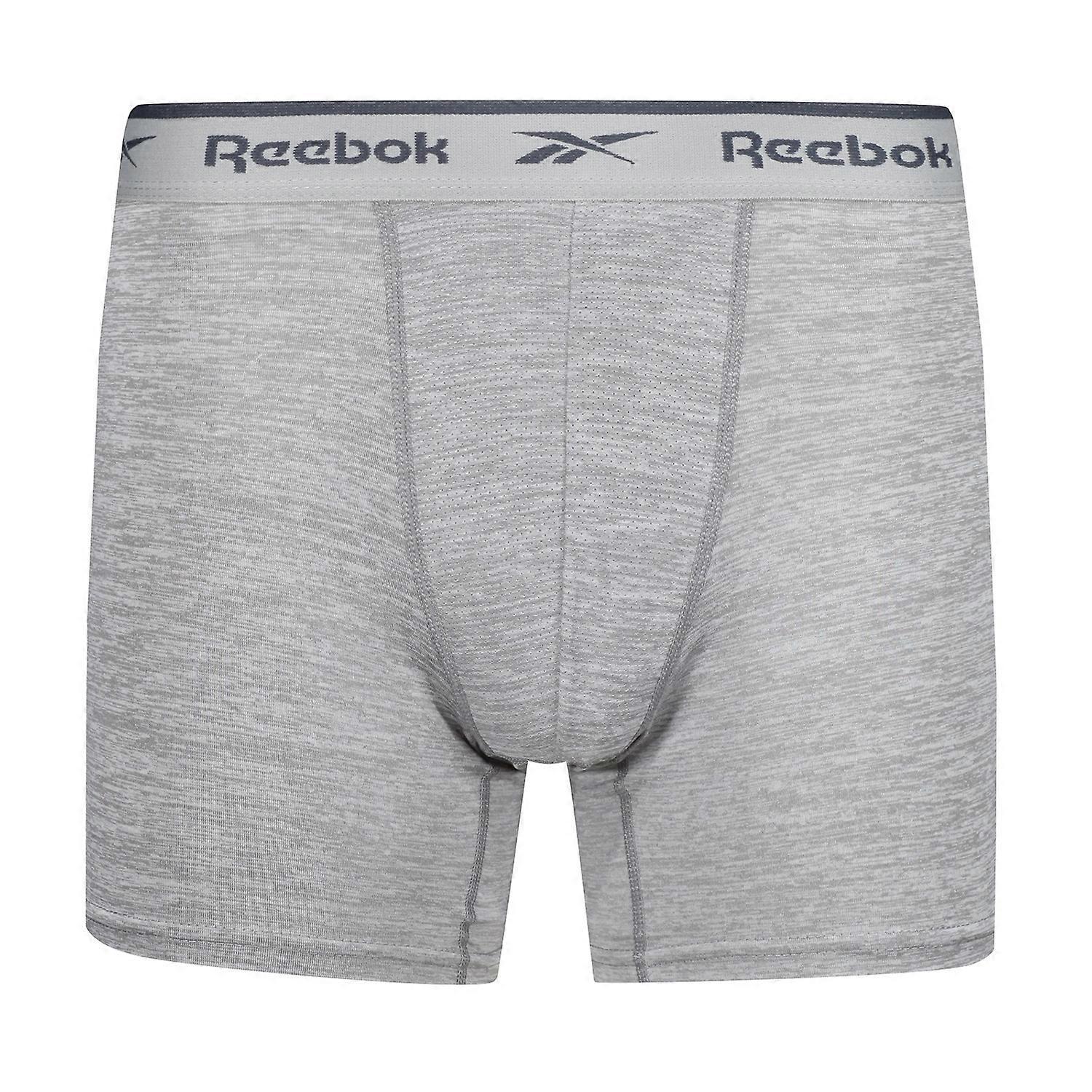 Heren Ainslie Sports Boxershorts (Set van 3) (Zwart/Wit/Grijs Marl) 2/4