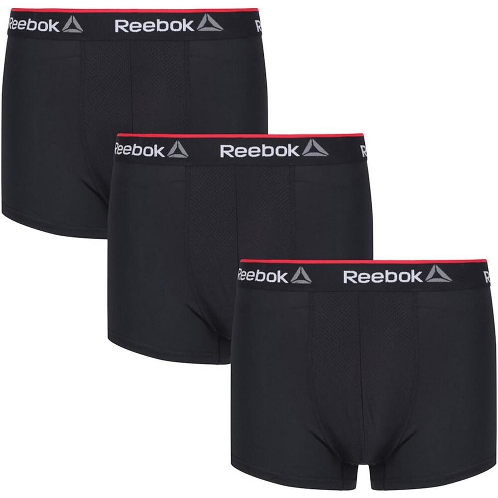 Mens Redgrave Sports Boxer Shorts (Pack of 3) (Black)