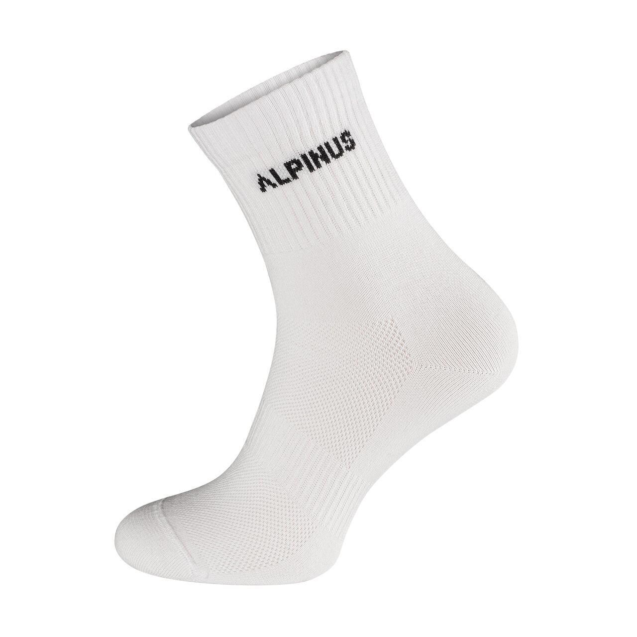 Trekkingstrümpfe Erwachsene Alpinus Alpamayo 3er-Pack weiß 2/5