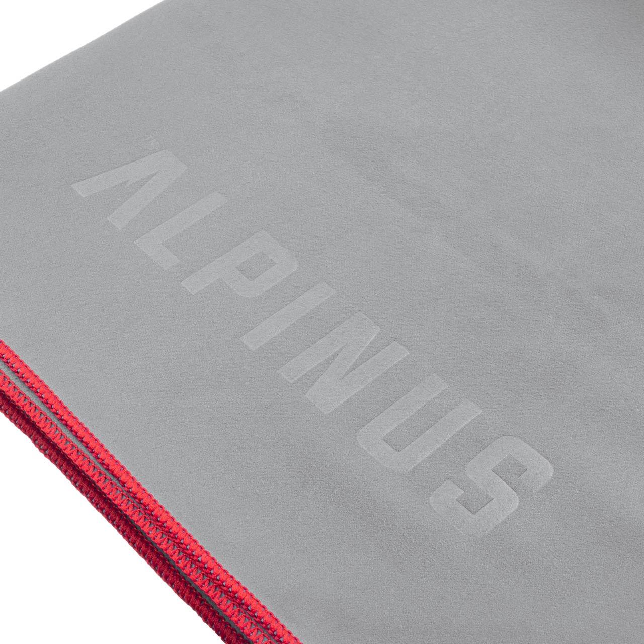 Reishanddoek Alpinus Alicante 40x80cm grijs 3/6