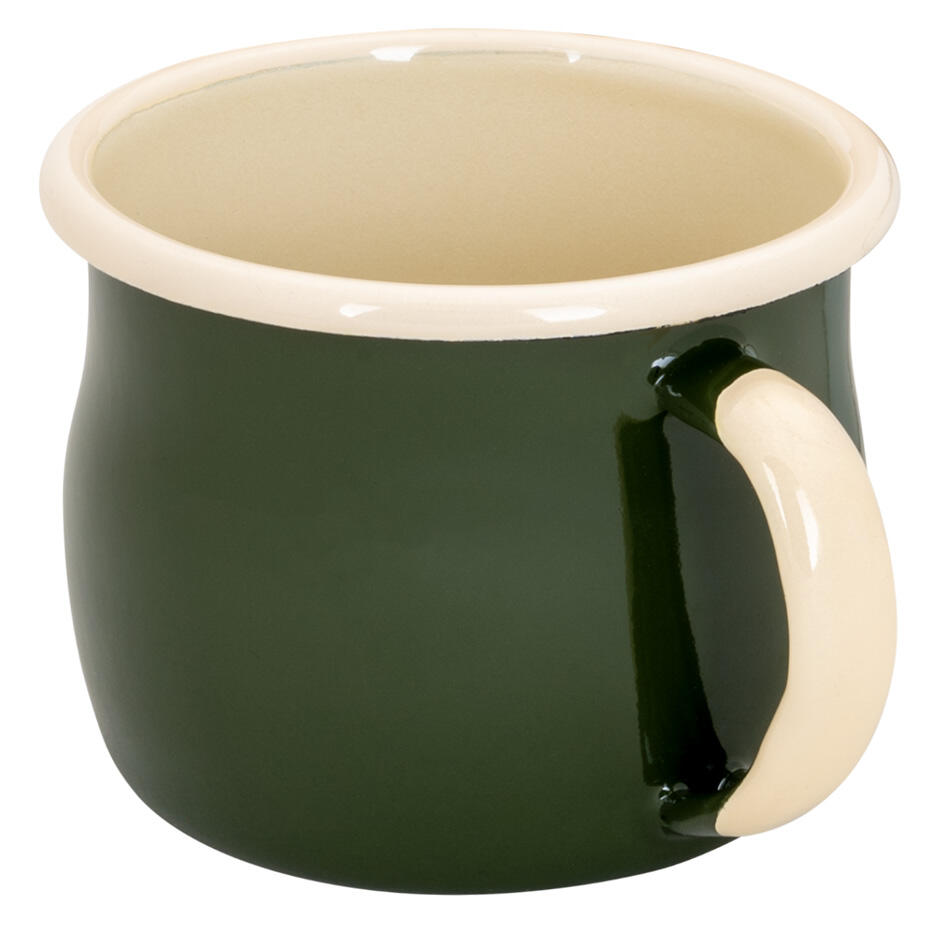 Tasse - Randonnée nature - Émaillée, 280 ml - Alpinus Top - Verte 5/5