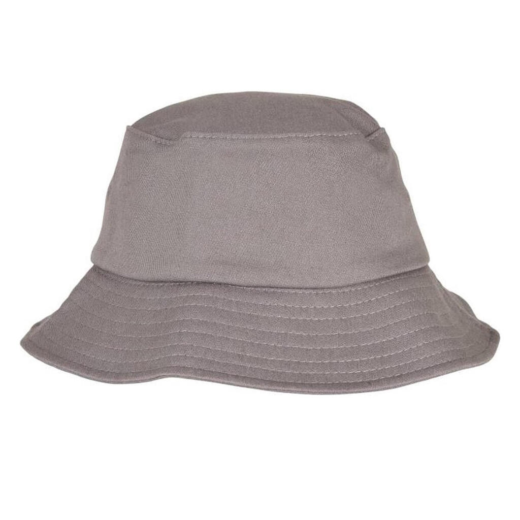 Childrens/Kids Cotton Twill Bucket Hat (Grey)