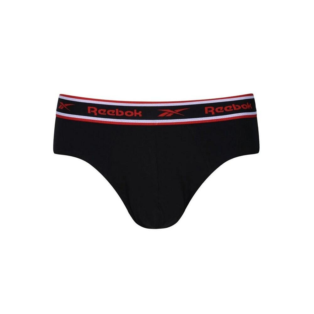 Slip Uomo Misura Confezione 3 Reebok Chase Nero 2/2