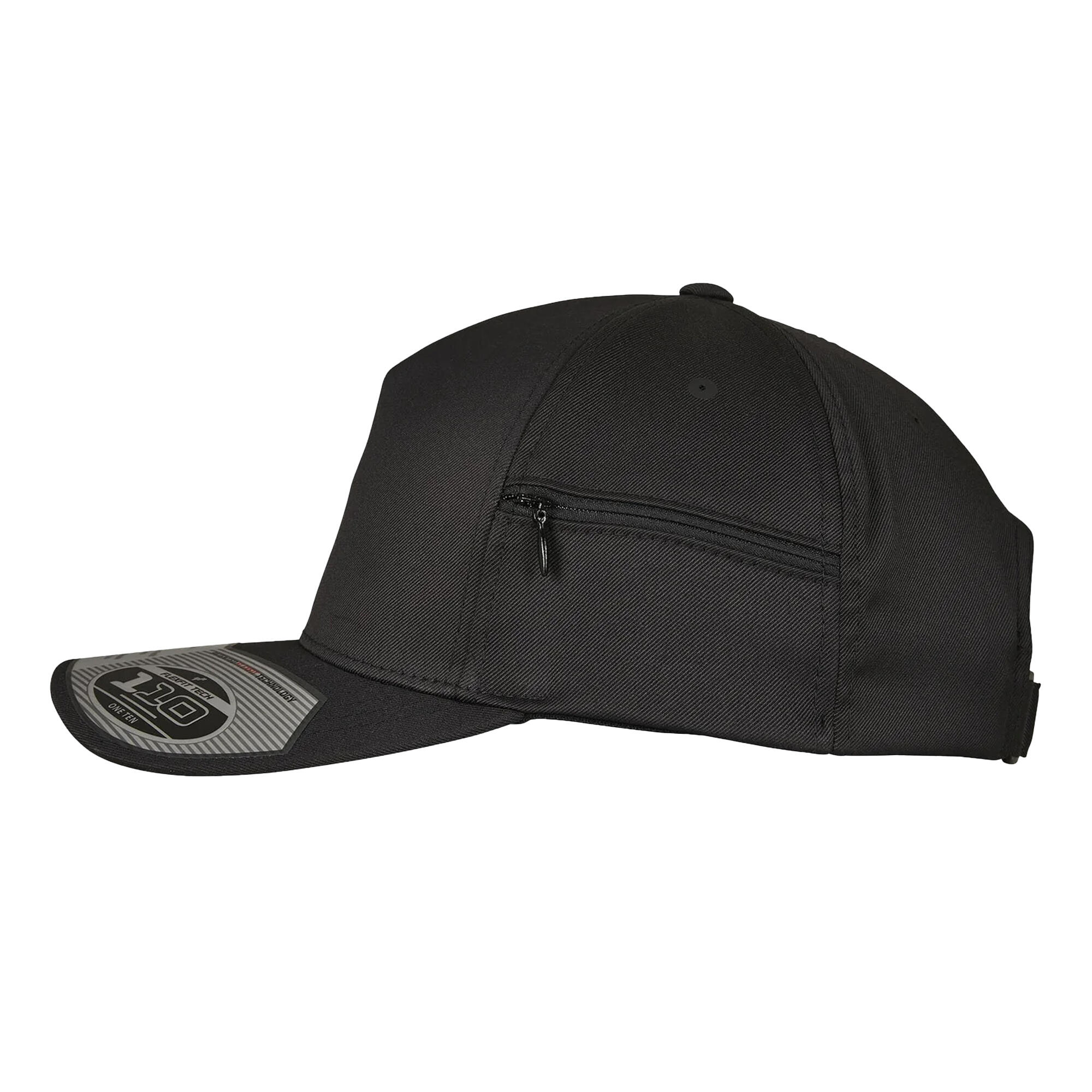 Casquette De Baseball Motif/style Poche (Noir) 3/4