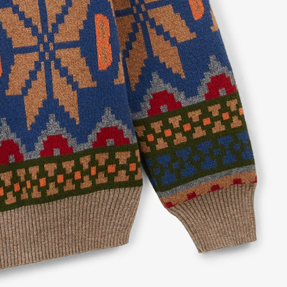 Jersey jacquard estampado Manel 5/5
