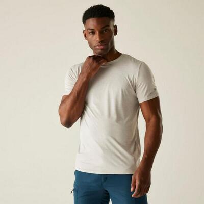 Regatta regatta t-shirts fingal edition heren stone white