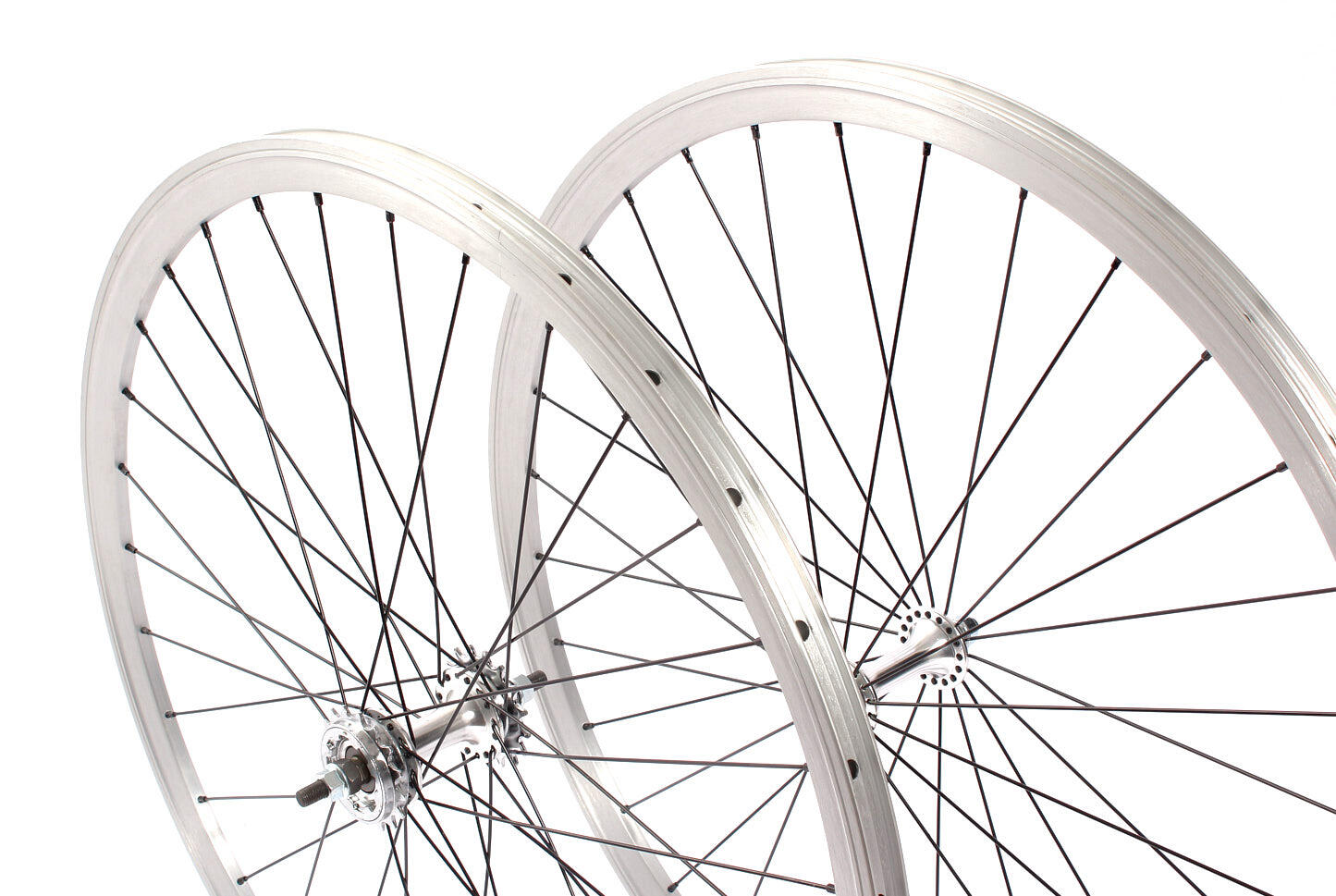 FIXIE WHEELSET 28" PLATA KHEBIKES 2/5