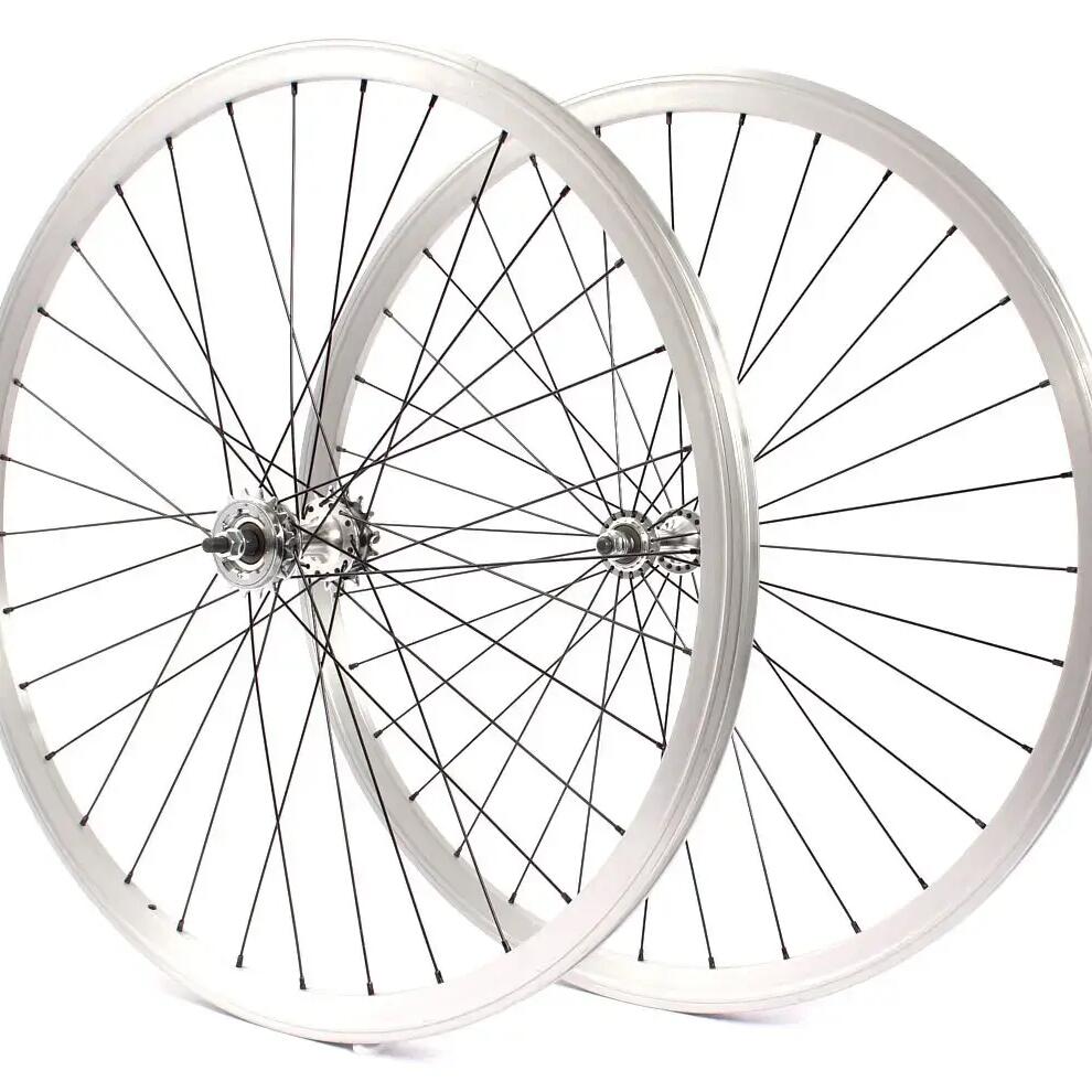 KHEbikes FIXIE Wheelset 28" Silver