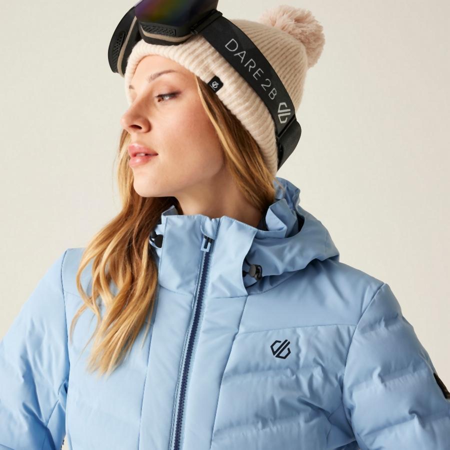 Veste de ski Gliding matelassée imperméable et isolée pour femme 3/7