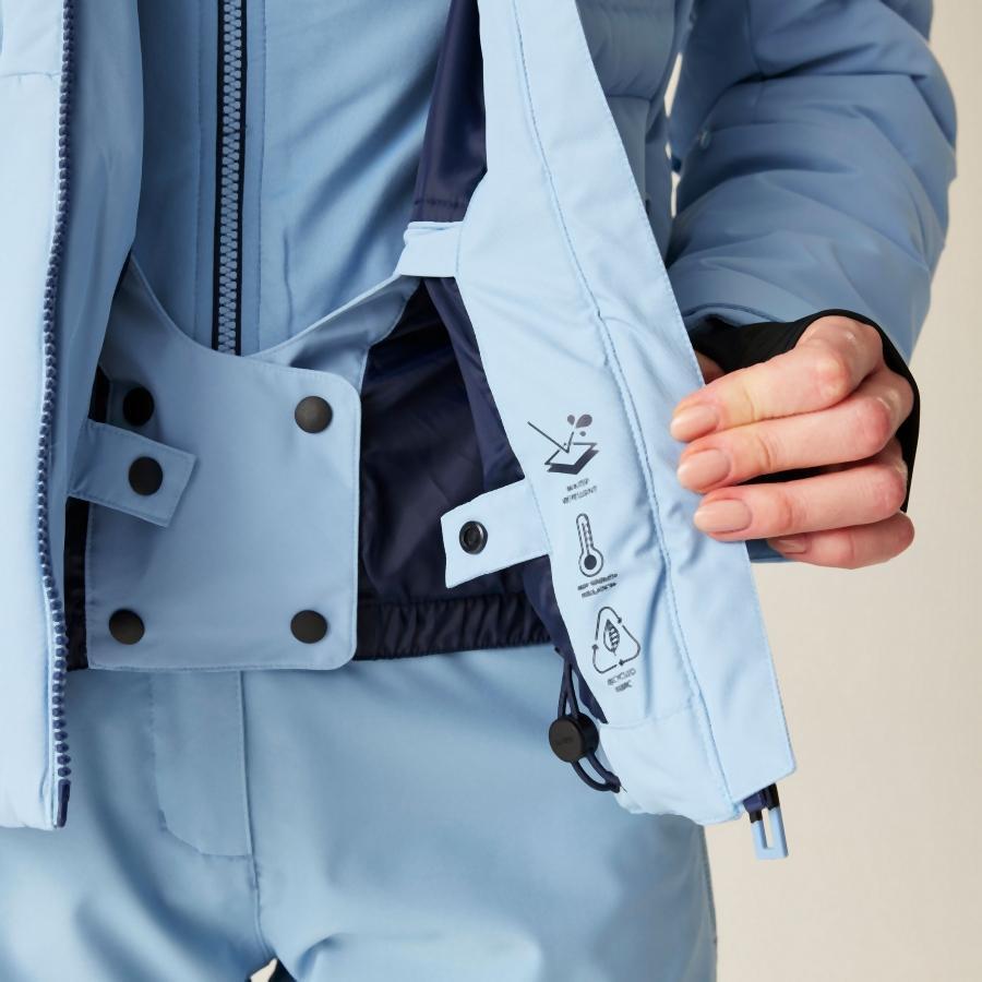 Veste de ski Gliding matelassée imperméable et isolée pour femme 6/7