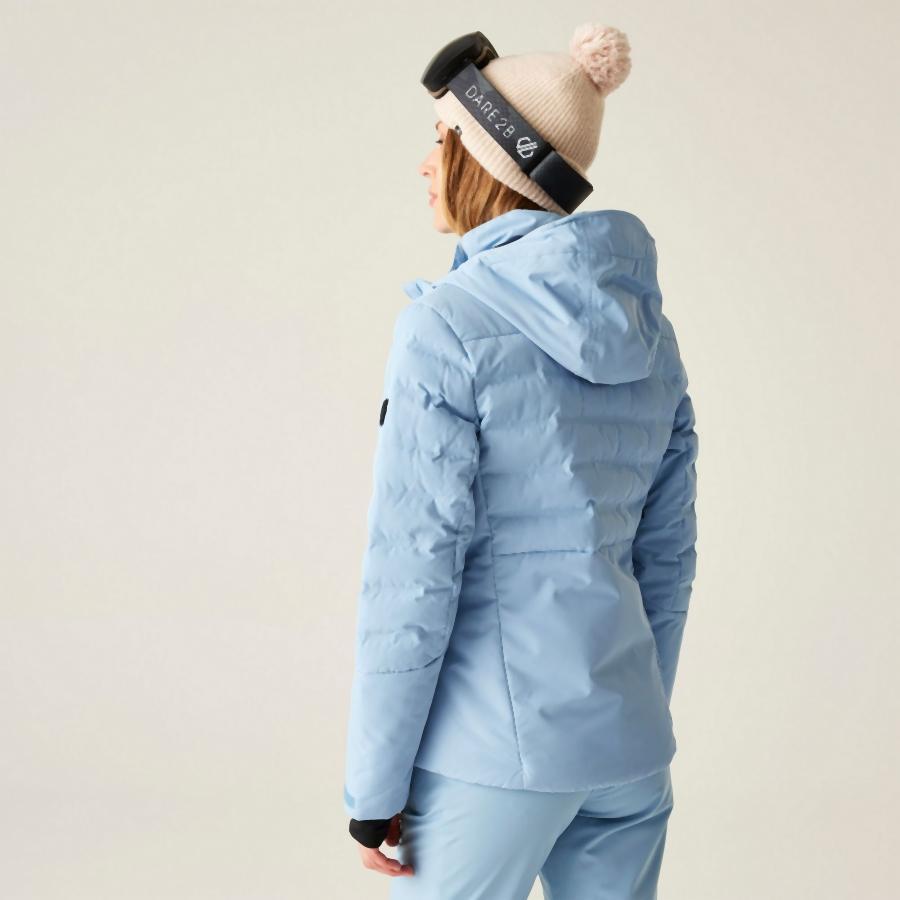 Veste de ski Gliding matelassée imperméable et isolée pour femme 4/7