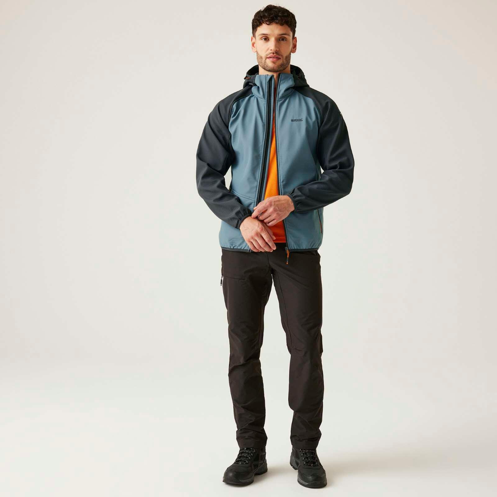 Giacca softshell con cappuccio Regatta Arec III 3/6