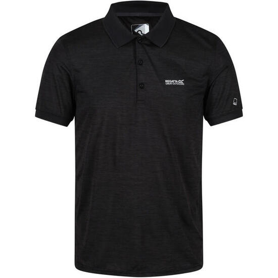 T Shirts Hemden Herren - REGATTA Remex II Polo - Black