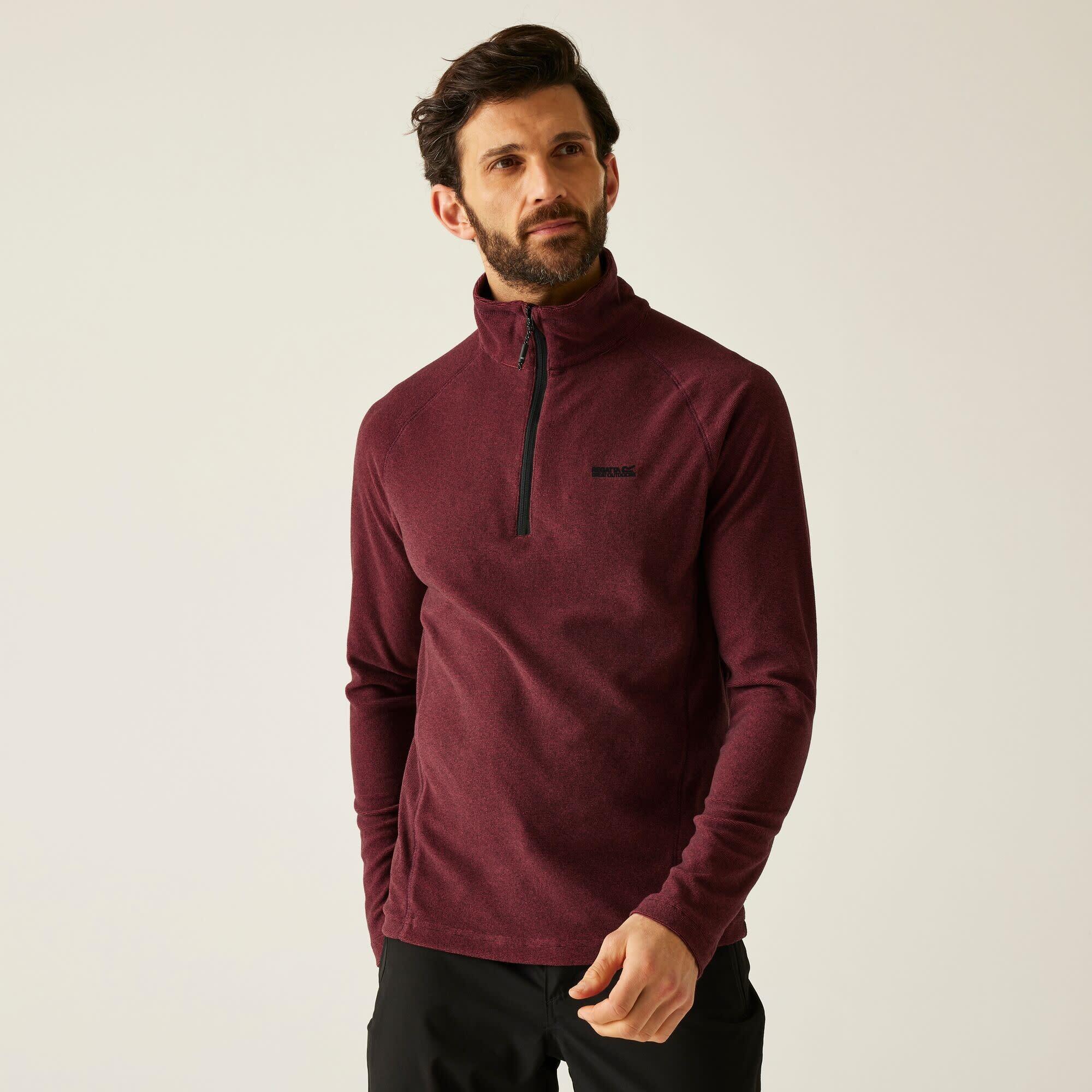 Polaires Et Pulls Homme - REGATTA Montes M - DkMaroon/Blk 5/7