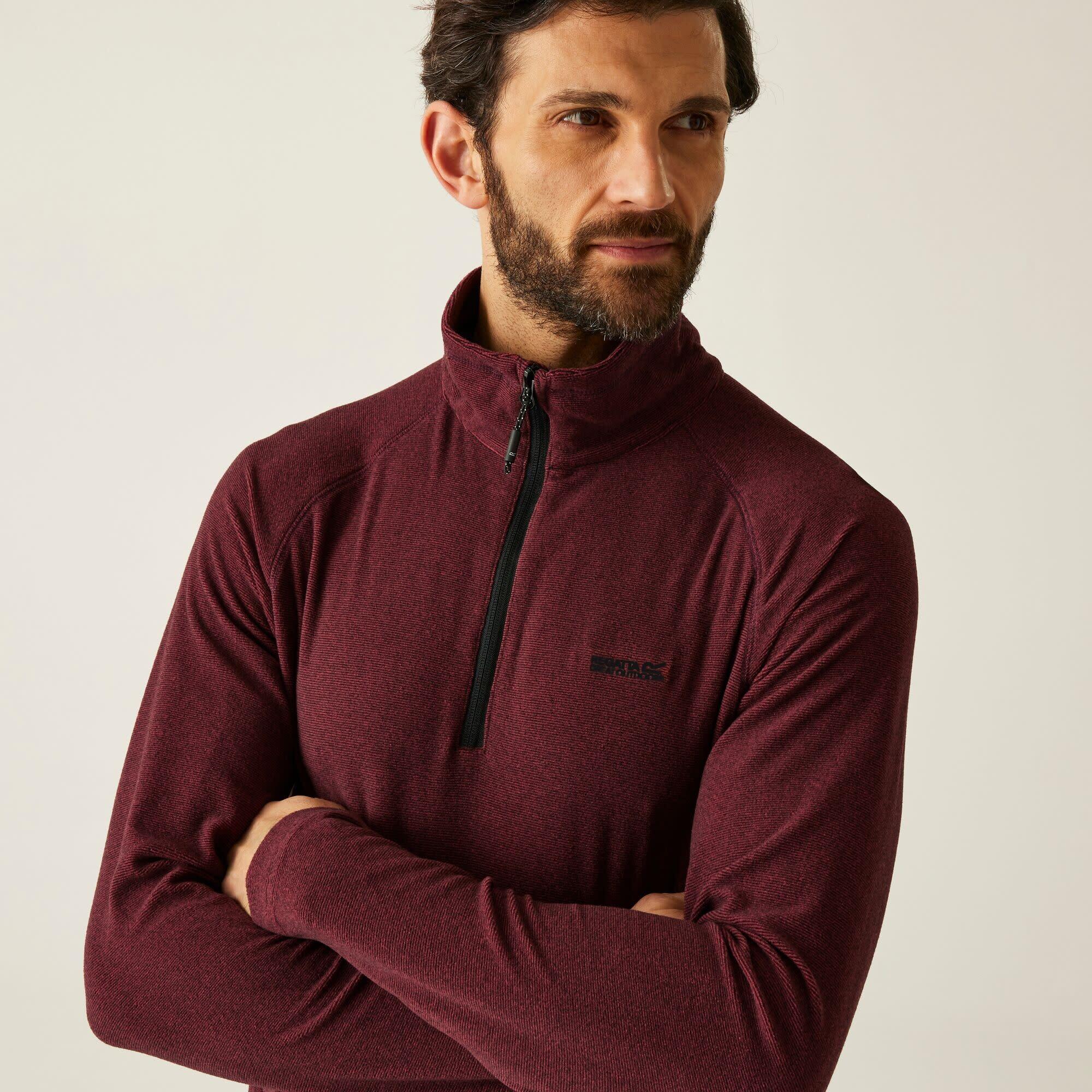 Polaires Et Pulls Homme - REGATTA Montes M - DkMaroon/Blk 4/7