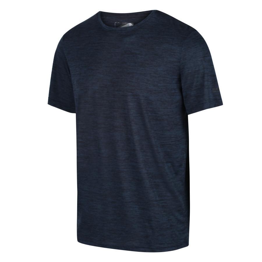 Herren Fingal Edition Kurzarm-T-Shirt in Melange-Optik 6/7
