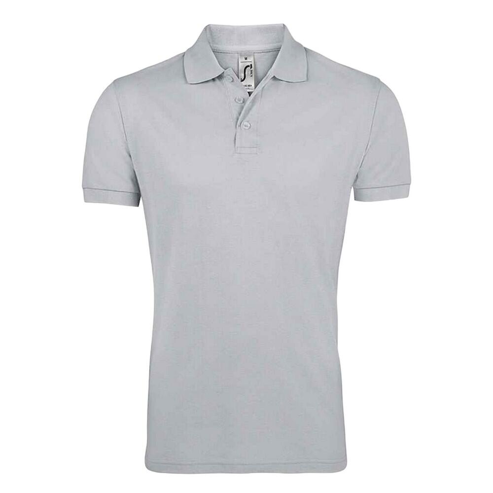 SOLs Mens Prime Pique Plain Short Sleeve Polo Shirt