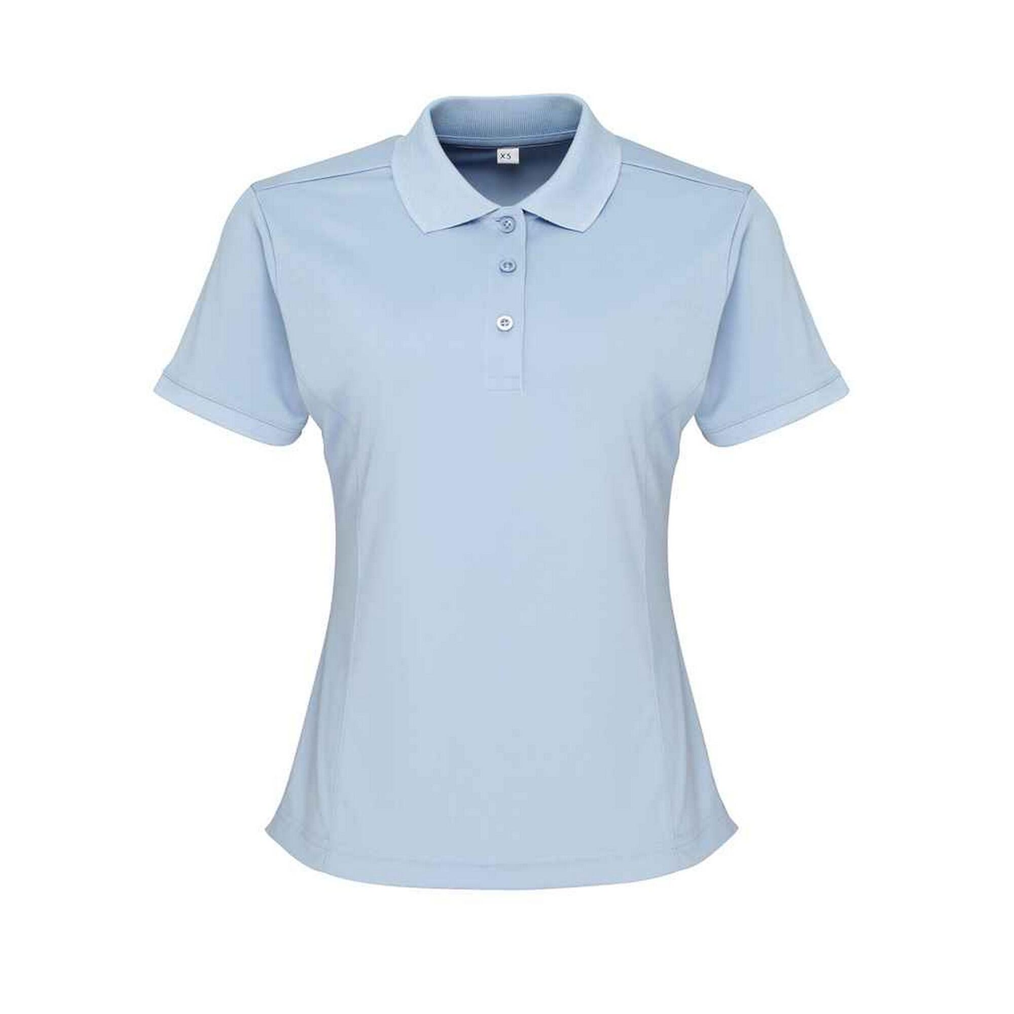 Premier Womens/Ladies Coolchecker Pique Polo Shirt