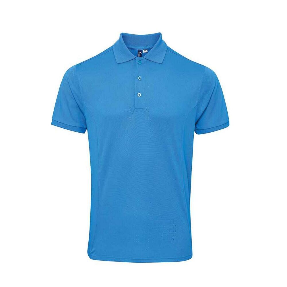 Premier Mens Coolchecker Plus Piqu Polo Shirt
