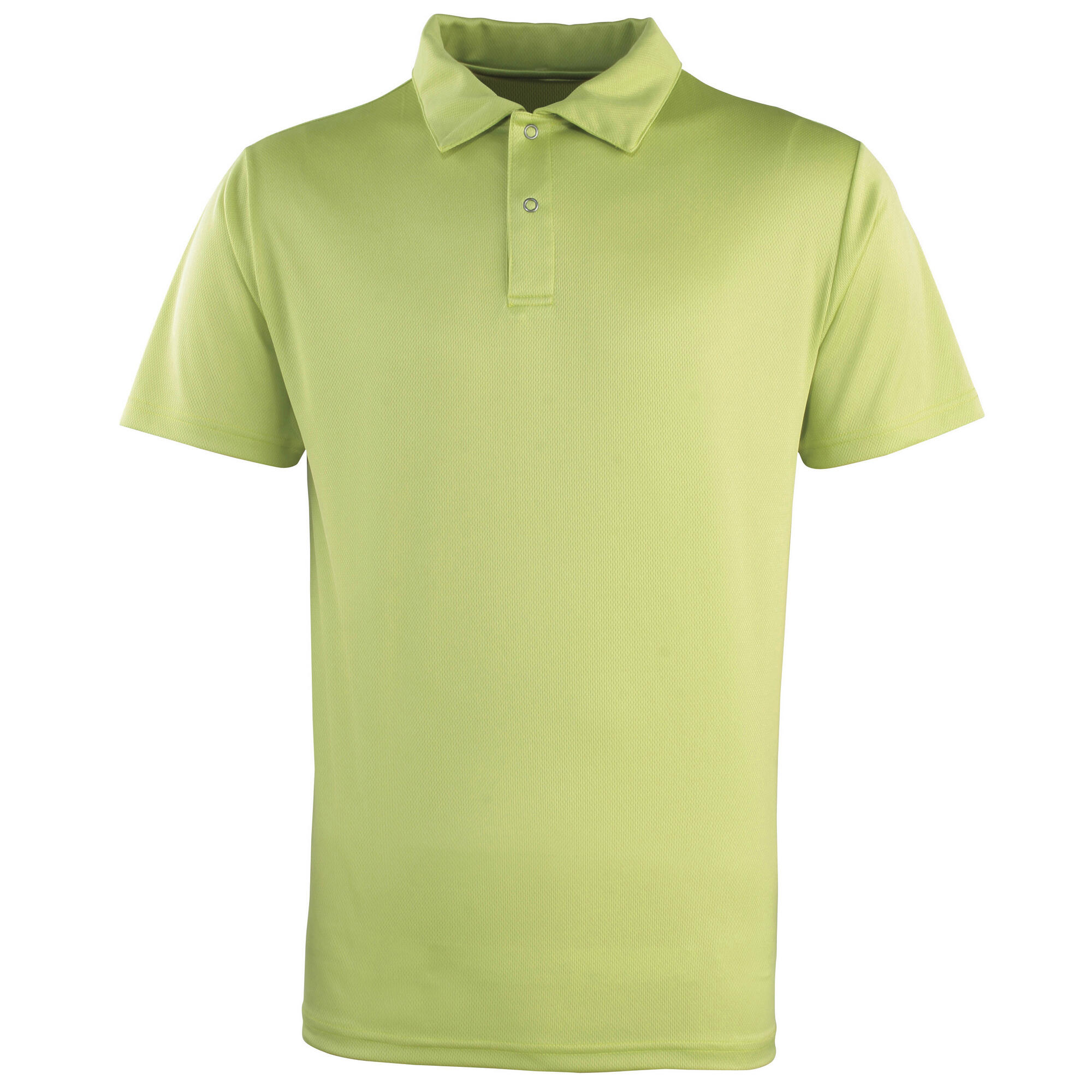 Premier Unisex Coolchecker Studded Plain Polo Shirt