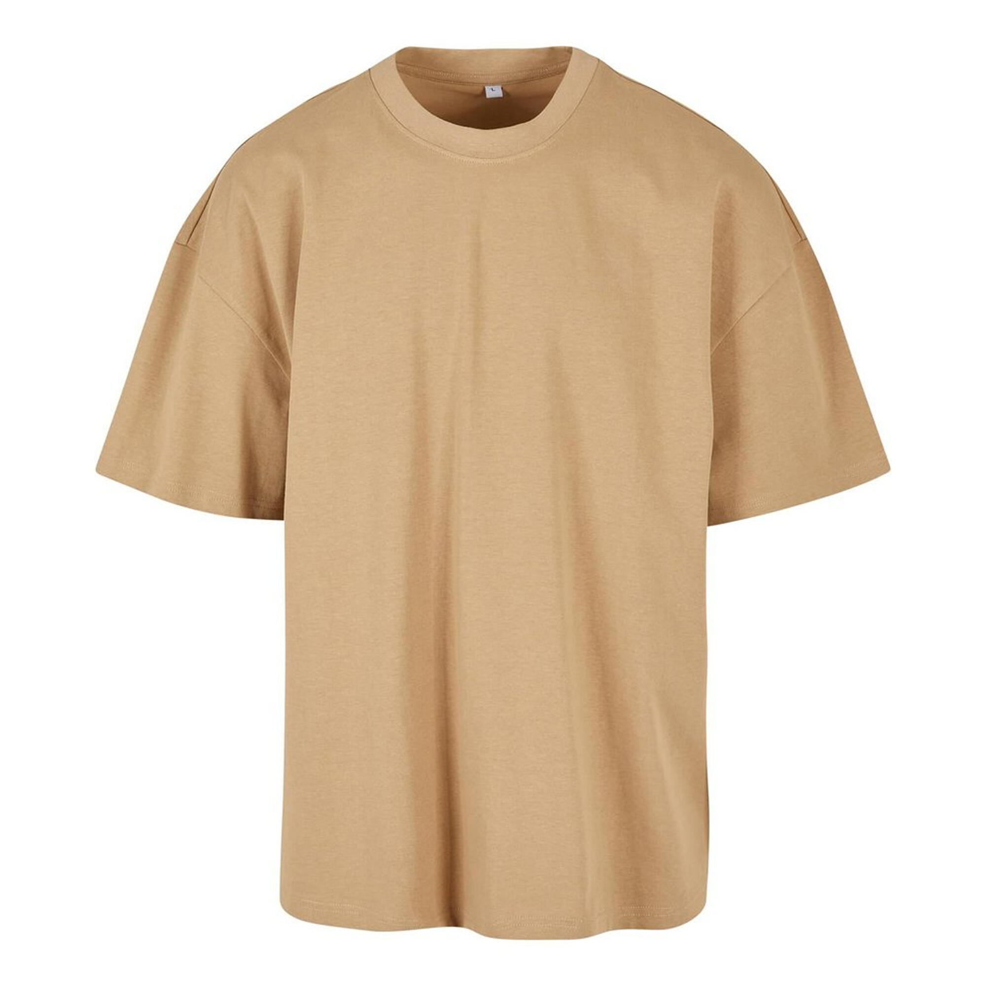 Build Your Brand Mens Plain Ultra Heavyweight T-Shirt