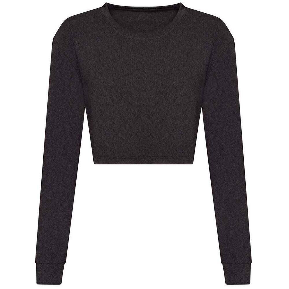 Awdis Womens/Ladies Heather Crop T-Shirt