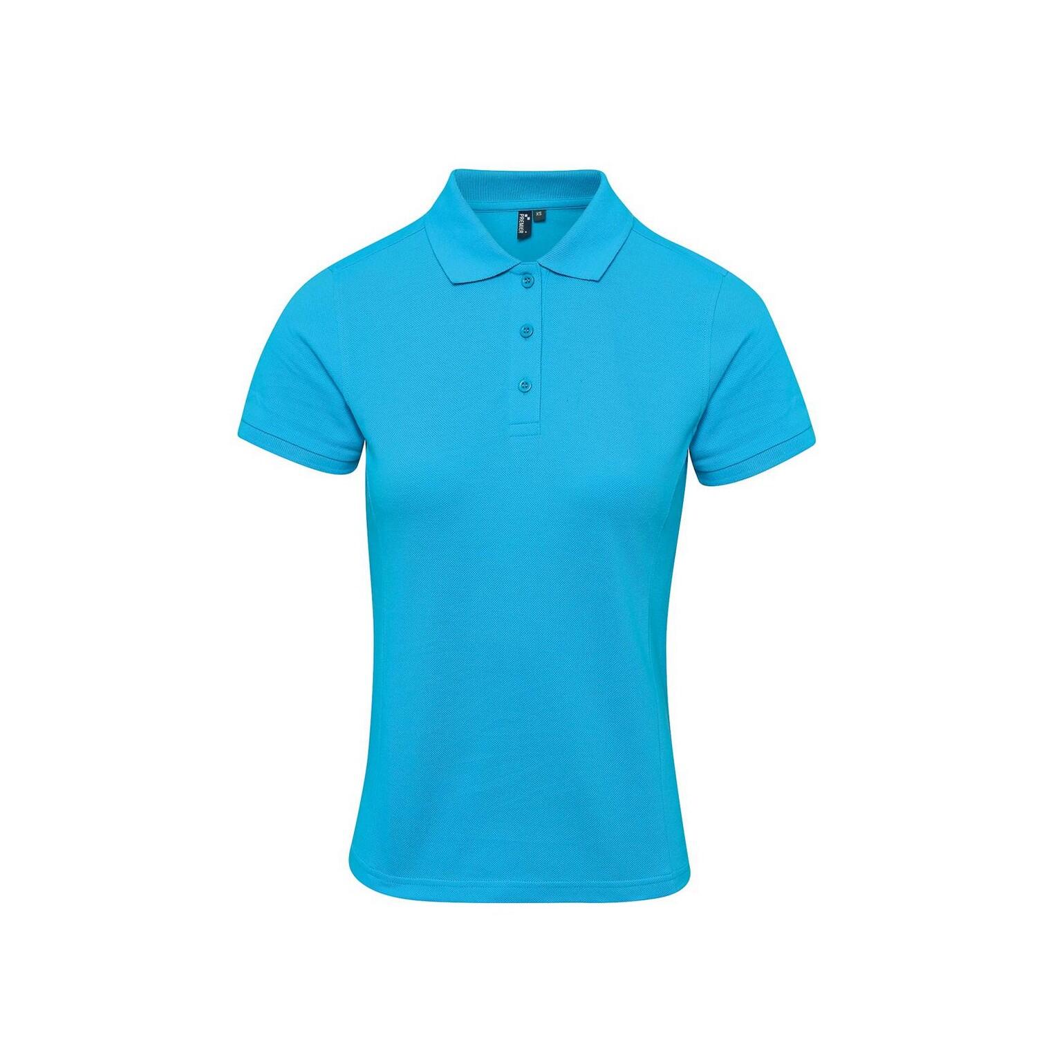 Premier Womens/Ladies Coolchecker Plus Polo Shirt