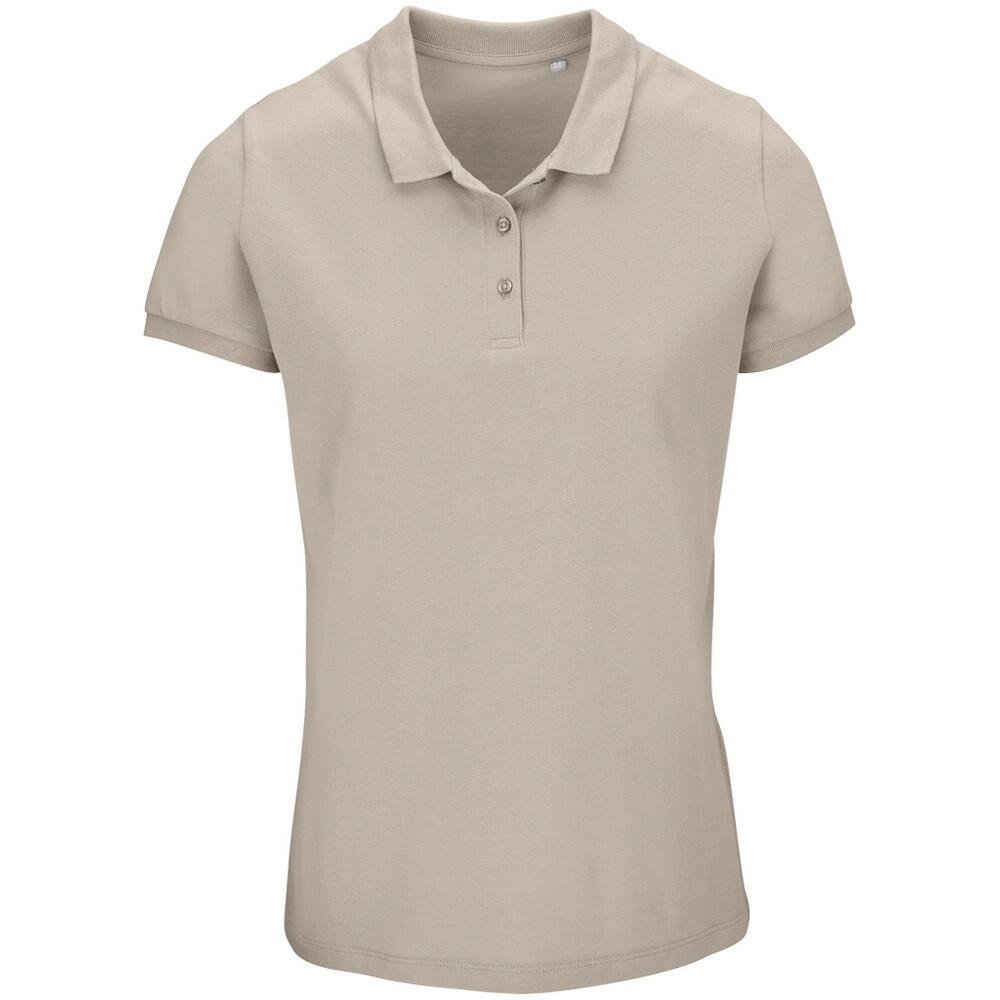 SOLS Womens/Ladies Planet Piqué Organic Polo Shirt