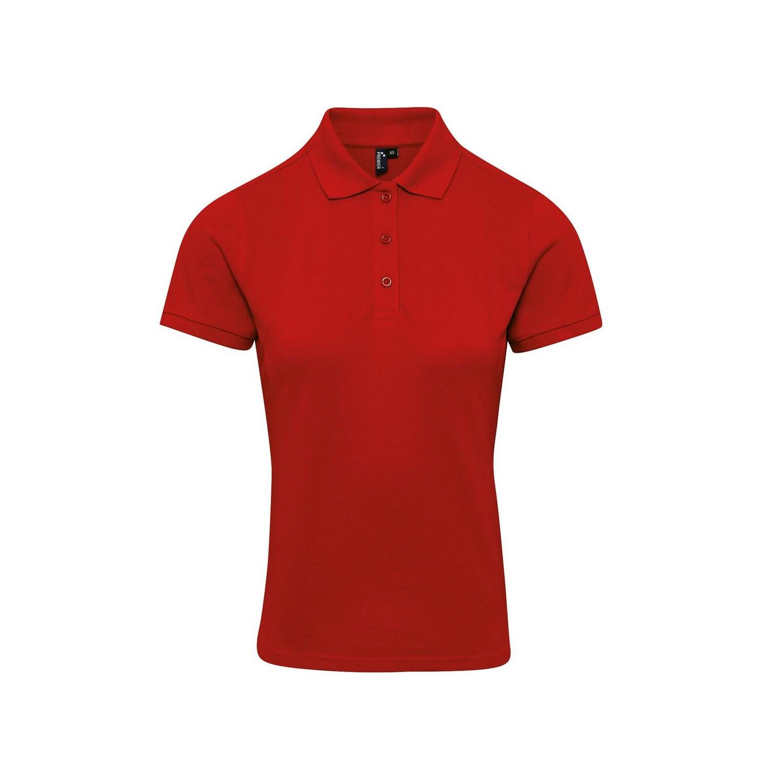 Premier Womens/Ladies Coolchecker Plus Polo Shirt