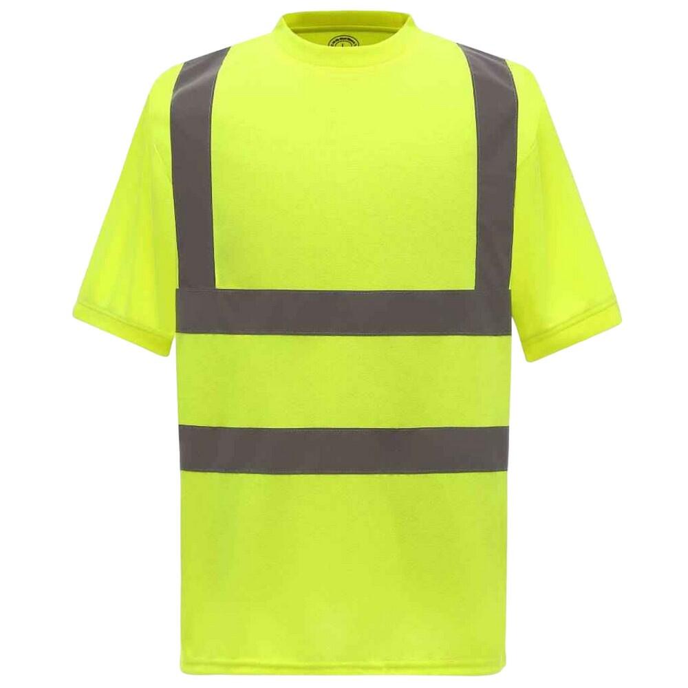 Yoko Mens Hi-Vis Short Sleeve T-Shirt
