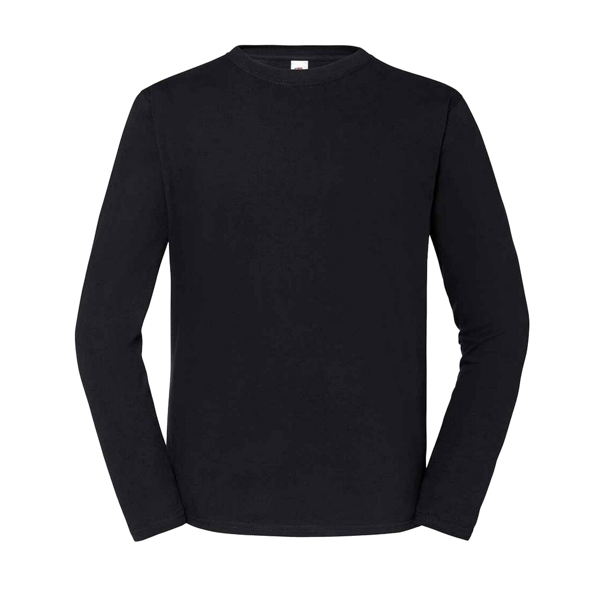 Fruit of the Loom Mens Iconic Long-Sleeved T-Shirt