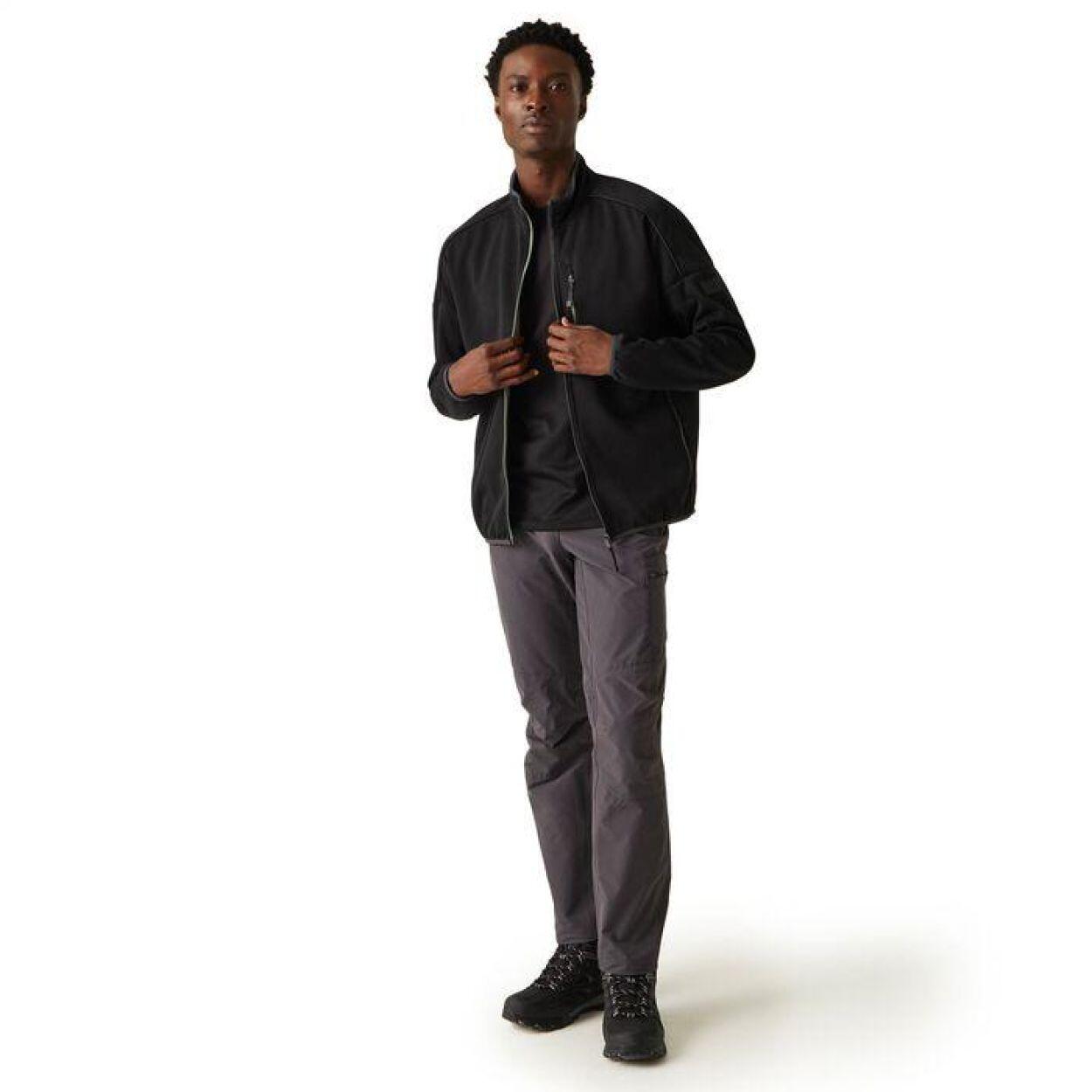 REGATTA Regatta Fleeces Kames  Hommes Black Marl(Agave Green) 3/5