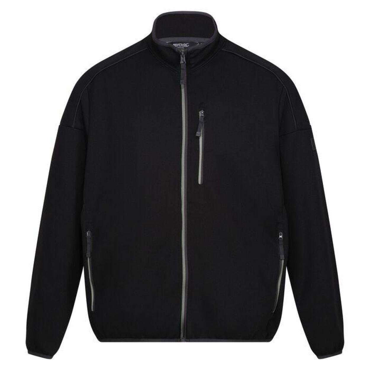 REGATTA Regatta Fleeces Kames  Hommes Black Marl(Agave Green) 5/5