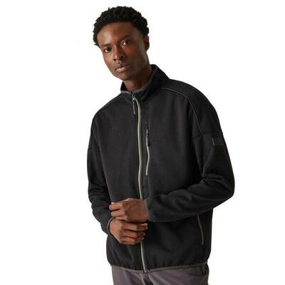 Regatta regatta fleeces kames heren black marl(agave green)