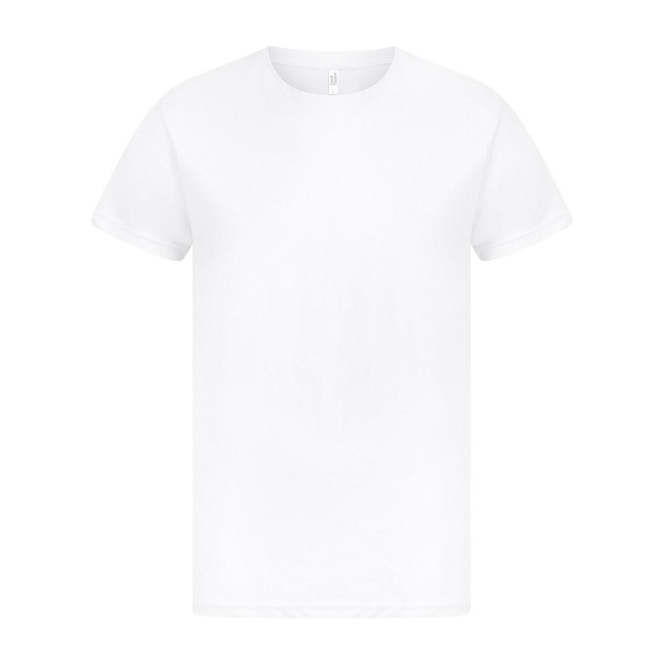 Casual Classics Unisex Adult Ringspun Cotton Organic T-Shirt
