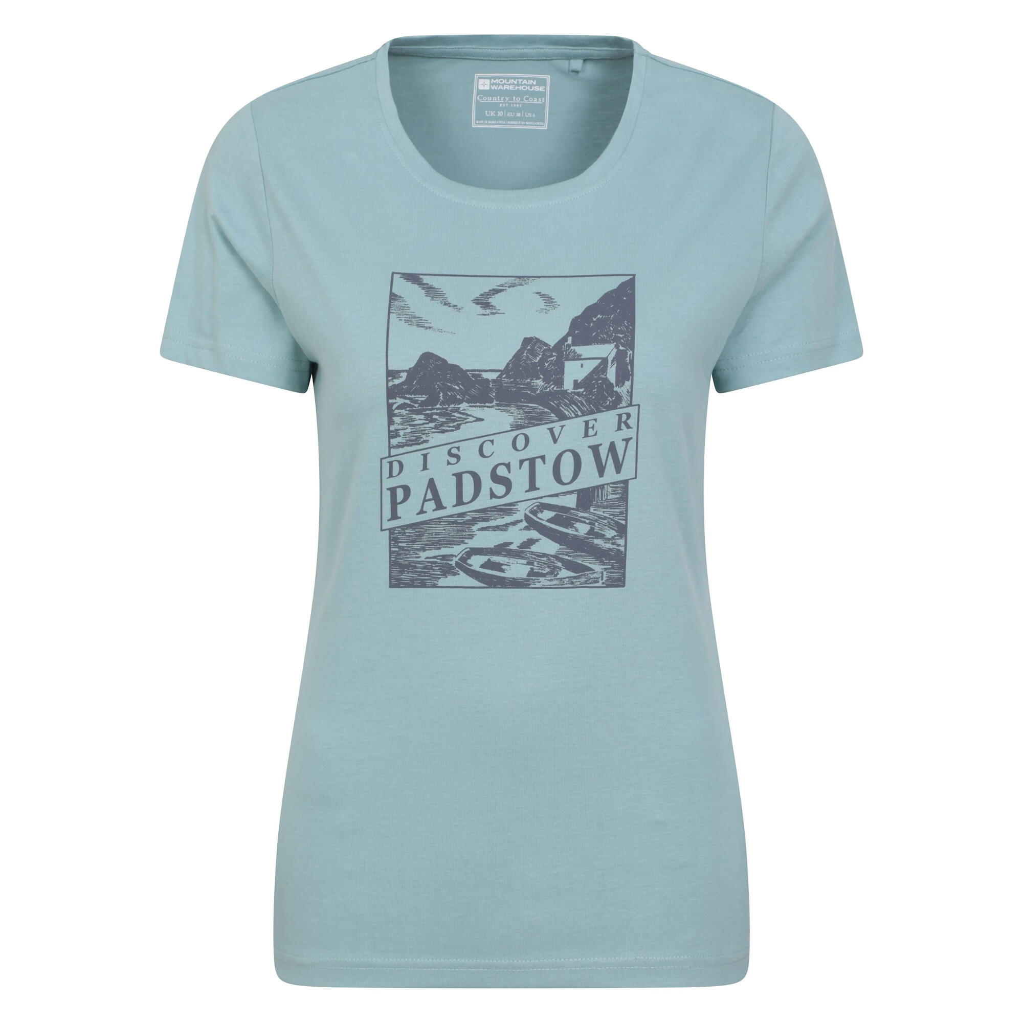 Mountain Warehouse Womens/Ladies Discover Padstow Printed T-Shirt
