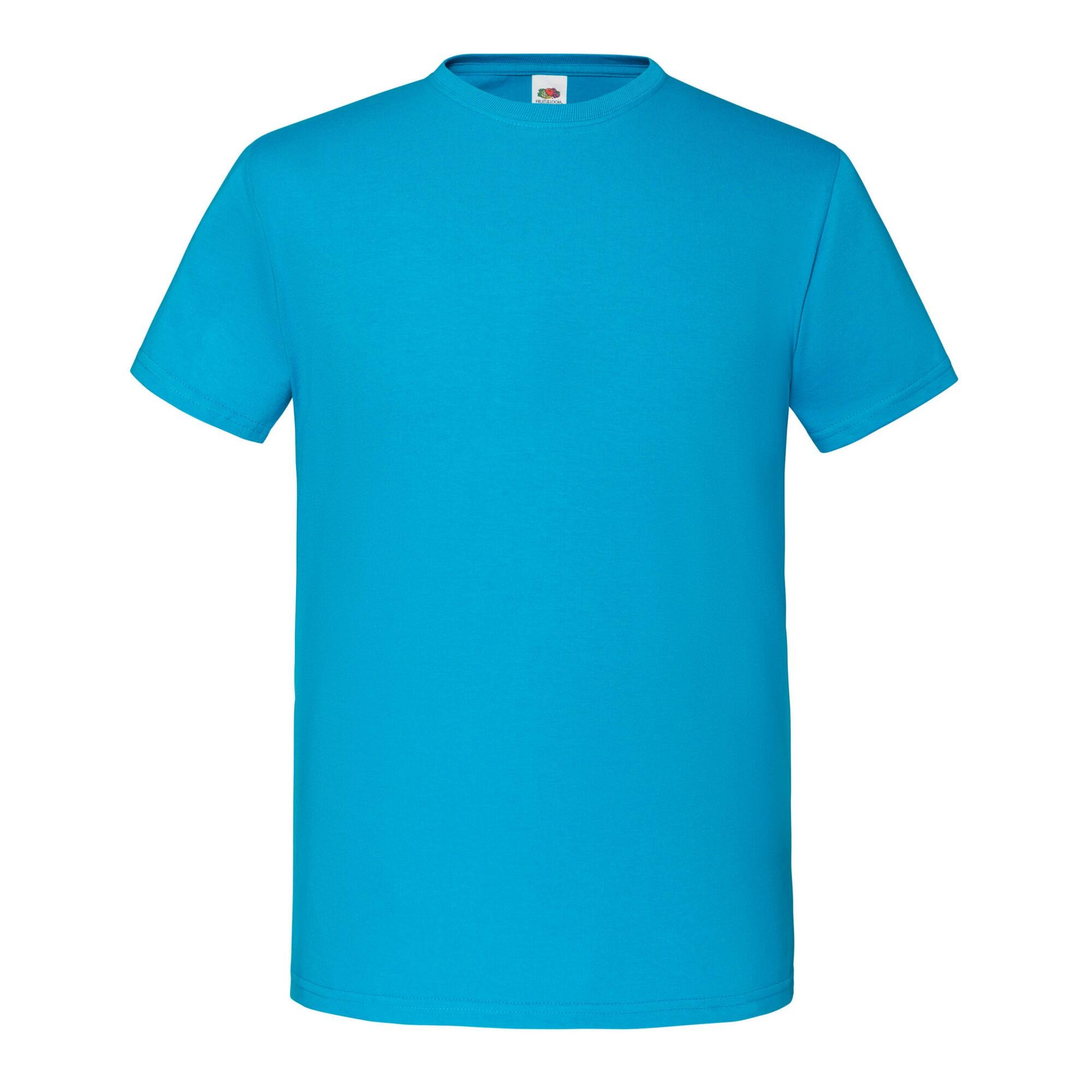 Fruit Of The Loom Mens Iconic Premium Ringspun Cotton T-Shirt