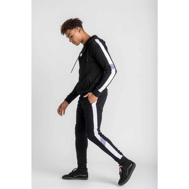 Sweat Zippé à Capuche Fitness Venice - Homme - Noir