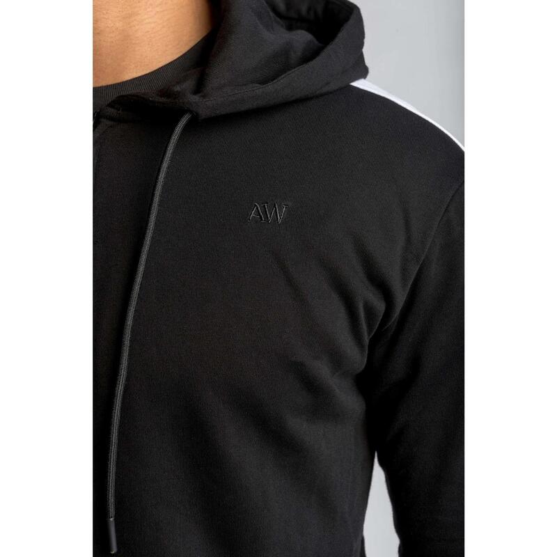 Sweat Zippé à Capuche Fitness Venice - Homme - Noir