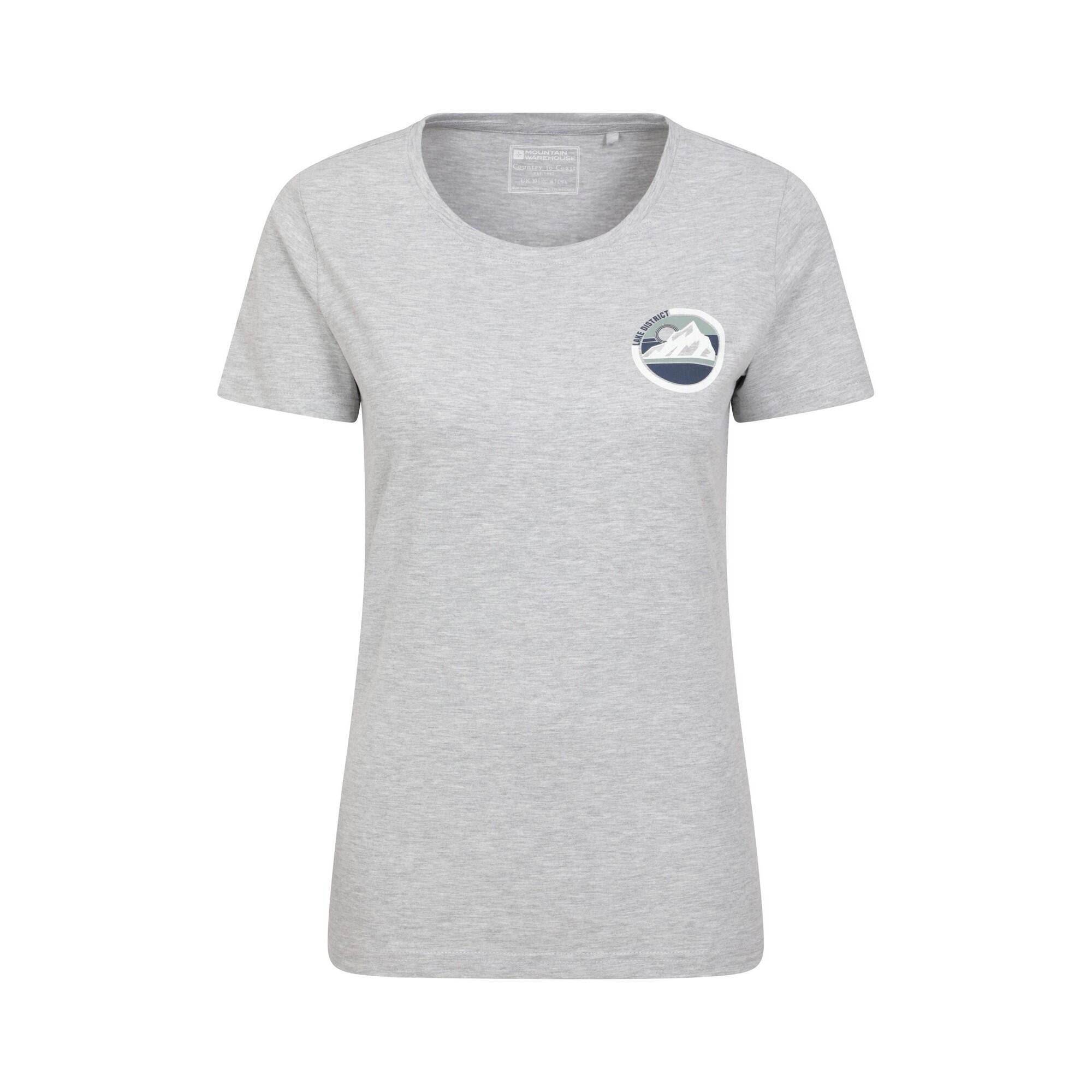 Mountain Warehouse Womens/Ladies Lake District Tree Ring Organic T-Shirt