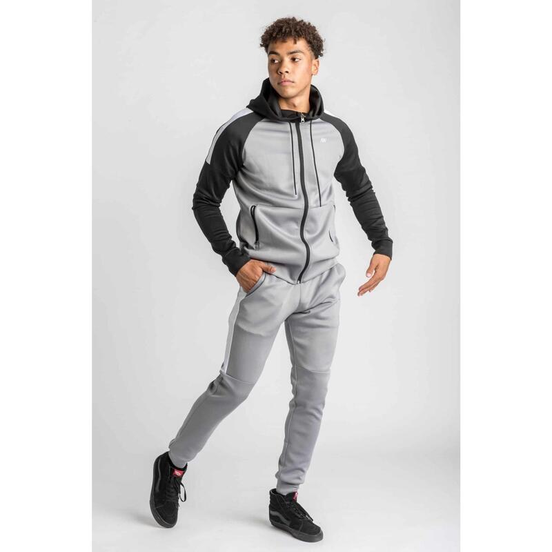 Kapuzenpulli Fitness 'Florence' - Herren - Grau