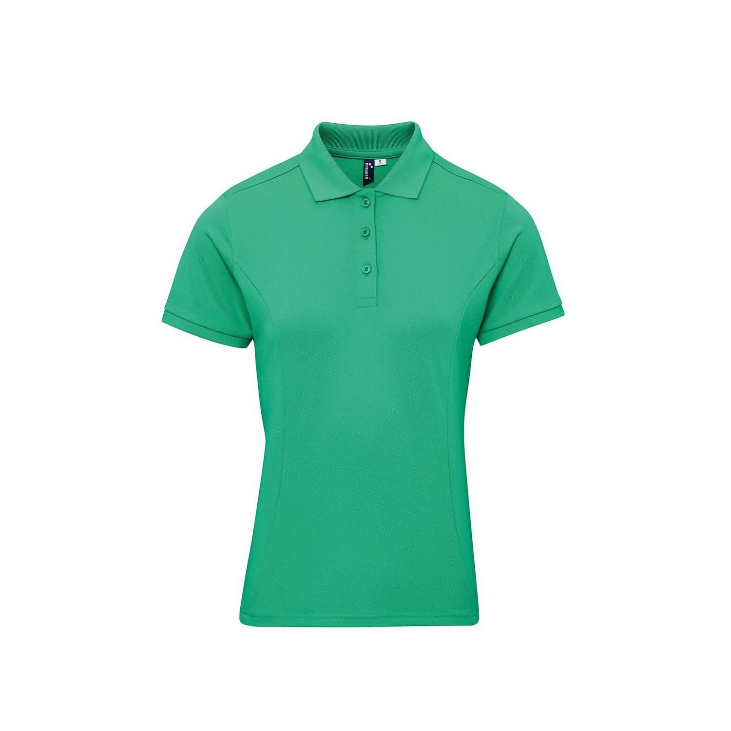 Premier Womens/Ladies Coolchecker Plus Polo Shirt