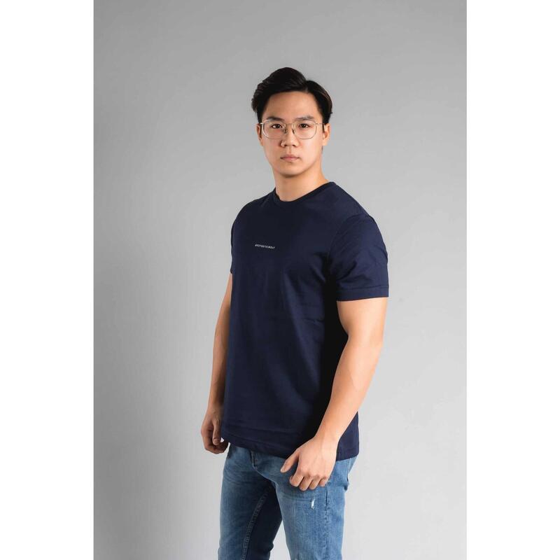La camiseta 'The Classic' - Fitness - Hombre - Azul Marino