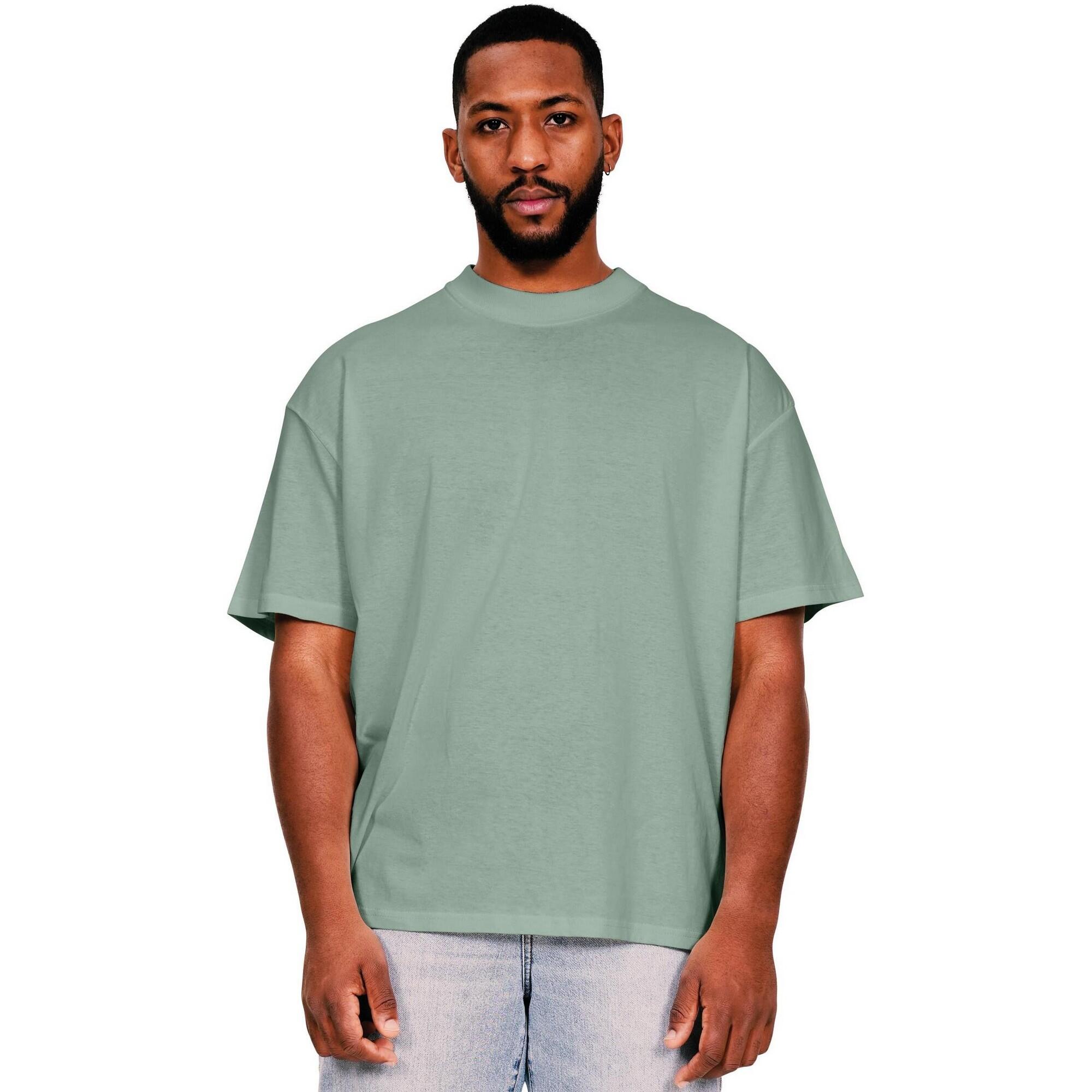 Casual Classics Mens Ringspun Cotton Extended Neckline T-Shirt