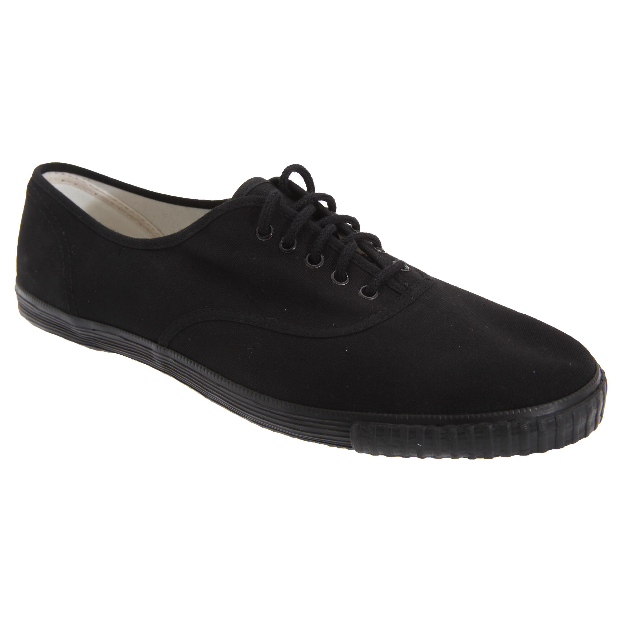 Dek Adults Unisex Lace Up Canvas Gym Plimsolls