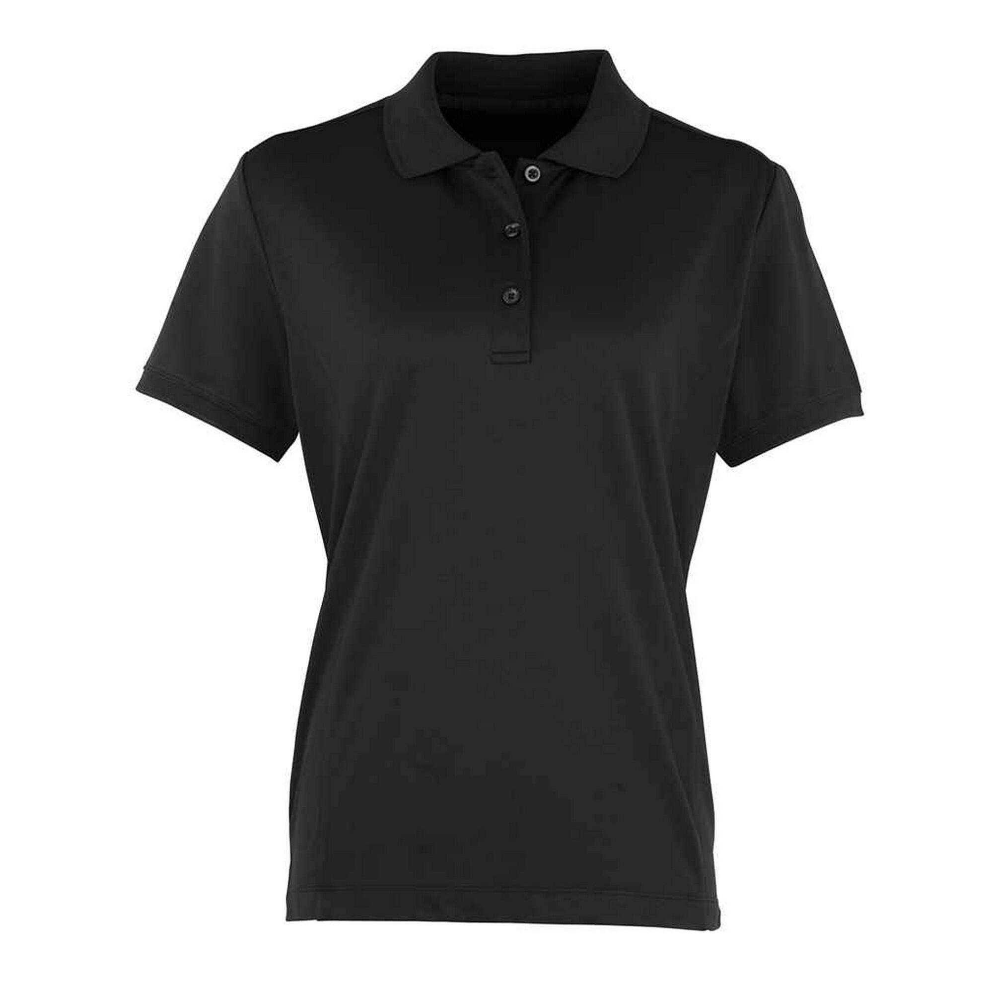 Premier Womens/Ladies Coolchecker Pique Polo Shirt
