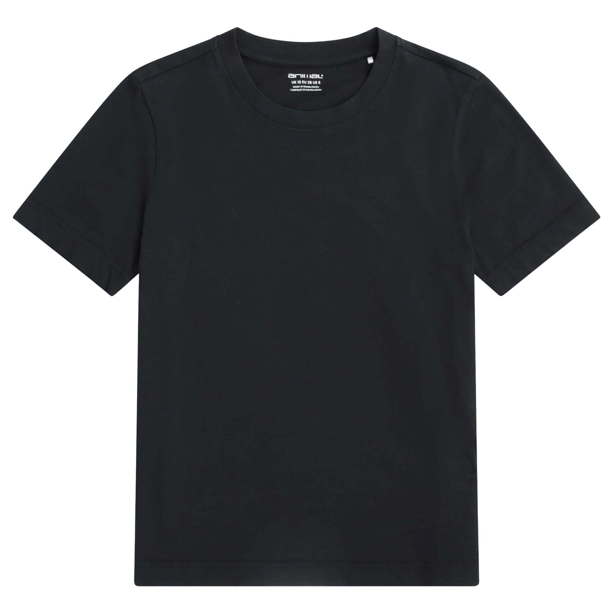 Animal Womens/Ladies Plain T-Shirt